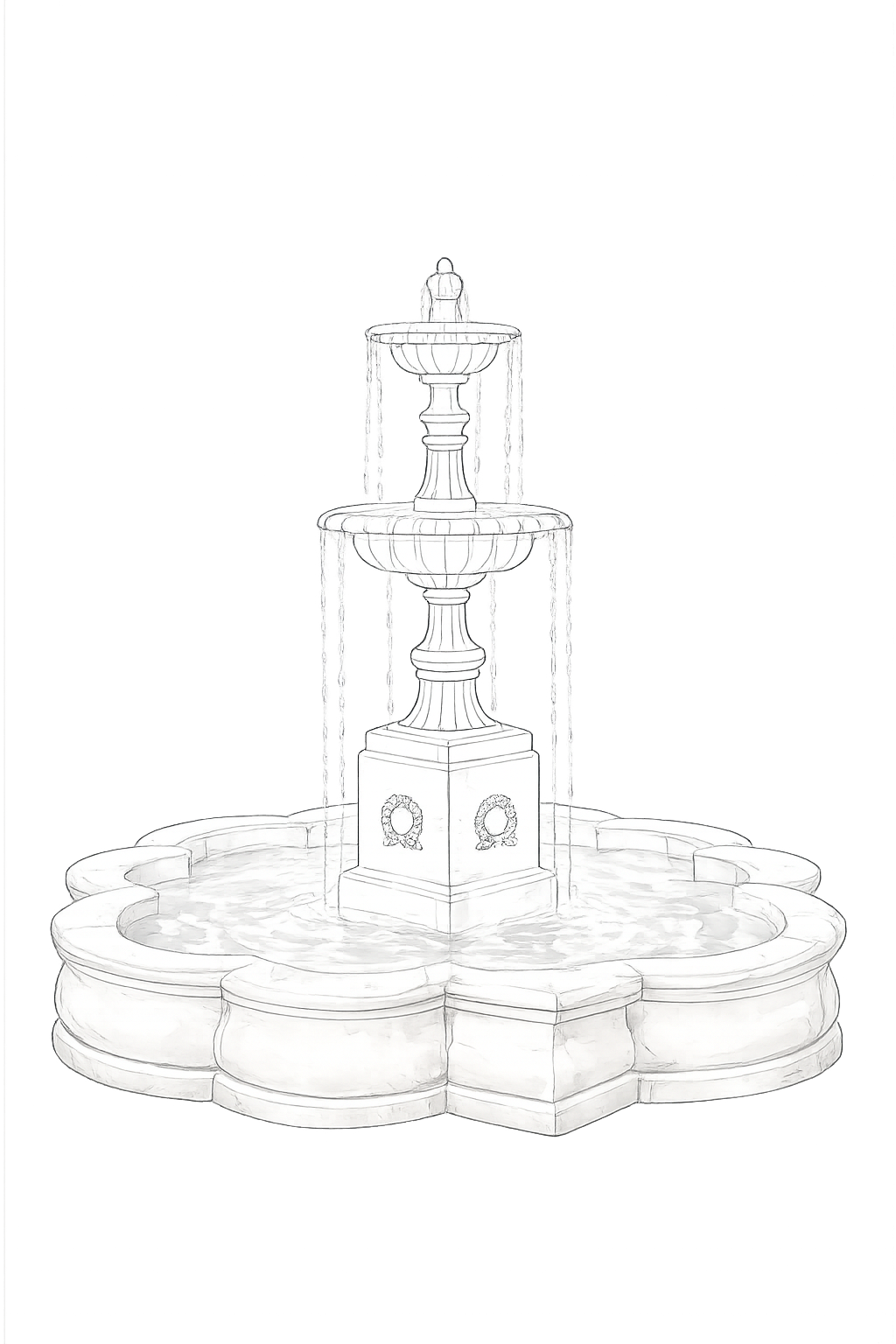 Fountain illustration